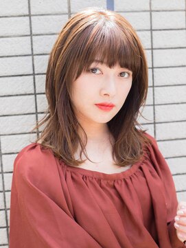 ルティア 池袋(Lutia) 簡単スタイリング ベージュブラウン