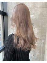 ガルボ ヘアー(garbo hair)&nbsp;＃ミルクティーベージュ＃ハイトーン＃ゆる巻き