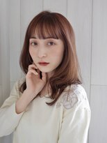 ディフィーノ 赤坂(DIFINO)&nbsp;ワイドバング×内巻きレイヤースタイル☆