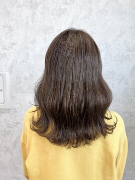 デミヘアー(Demi hair) ハイライト×ミルクティーグレージュ