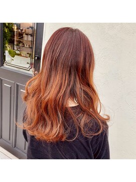 リリー(LILY) グラデーションオレンジ☆