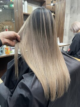 ラフ(LAFF) #黒髪#ボブルフ#ネビージュ#小顔#ワンレン