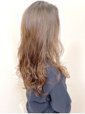 【パーマ】ナチュラルロングデジタルパーマデザイン