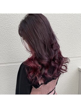 エストアール フクオカ 福岡博多店(est-r. Fukuoka) カシスカラー×インナーレッド