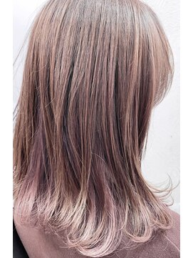 ラビス 浦和(Lovis) デザインカラー/レイヤーカット/ウェットヘア/夏のヘアアレンジ