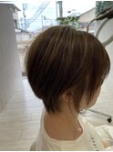 ショートバレイヤージュ