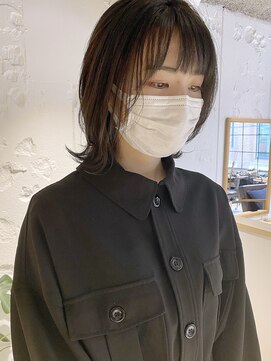 コフィー バイ メルト 吉祥寺(cofy by melt) 【三ツ井純】ダークブラウンカラー 色気大人かわいいくびれヘア