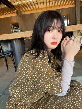 ロンド ラマ 岐阜(Lond bla-ma) 暗髪外ハネワンカール