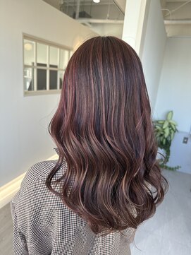 シェーン 仙台駅広瀬通店(schon) ピンクハイライト