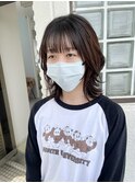 似合わせカジュアルウルフ_デジタルパーマ