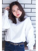 ヘアアンドビューティー ストーリア(hair&beauty STORIA)&nbsp;【STORIA品川店】センターパートコテ巻き