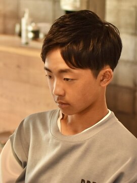 リム メンズヘア(LIM men's hair) アップバングショートマッシュ【メンズカット/メンズヘア】