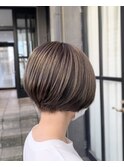 刈り上げマッシュスタイル
