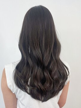 アイティー バイ アルバム 中野店(IT by ALBUM) アッシュグレージュ_グレーベージュレイヤーロング_ba471361