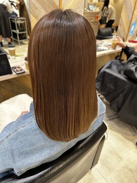 フリーラ 横浜(freera) 髪質改善サラサラプレミアムストレート大人ガーリー韓国ボブ横浜