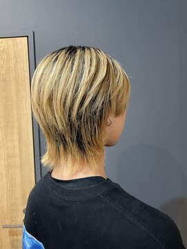 アルター(aL ter) 《メンズカット×ウルフ》マッシュパーマ／ウルフ/林愛華