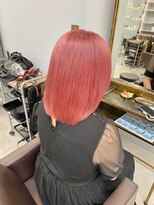 オズ 郡山桑野店(OZ)&nbsp;イメチェンハッシュカットフルバング似合わせレッドブラウン