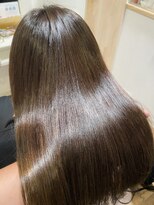トムヘアーデザイン 香里園店(TOM HAIR DESIGN) リピーター1番人気☆髪質改善艶カラー+トリートメント
