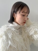 ファルファラ(farfara)&nbsp;【farfara】切りっぱなしボブ(問屋町テラス)永尾明日香