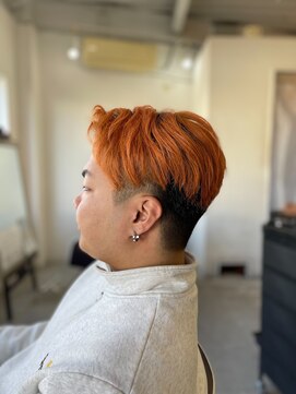 メンズカット バイ ソイクフ(メンズカット by SOY-KUFU) MEN'S HAIRマッシュパーマウルフカルマパーマ