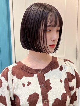 レーヴ(REVE)の写真/《今までにない艶と指通りを実現》髪質に合わせた施術で、自然な仕上がりの美髪へ