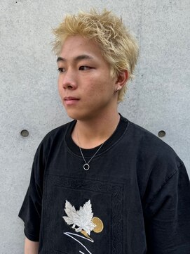 ザスーツブラザーズ(THE SUITS BROTHERS) MEN’S HAIRウルフカルマパーマベリーショートイージーパーマ