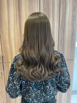 ガリカ 博多(Gallica)&nbsp;<長まなみ>ブリーチなしダブルカラーで叶うやわらかベージュ