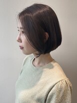 サラ ビューティー サイト 古賀店(SARA Beauty Sight) レイヤーボブ/ボブ/ショート/透明感カラー/20代30代40代