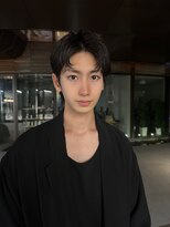 メンズカット センターパート 表参道