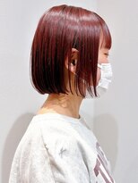 セイドット リー(Say. Ree)&nbsp;Say.切りっぱなしボブ地毛風ストレートミニボブぱっつん前髪原宿