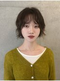 ハニちゃん風パーマ/ヴィンテージパーマ/タンバルモリ/韓国ボブ
