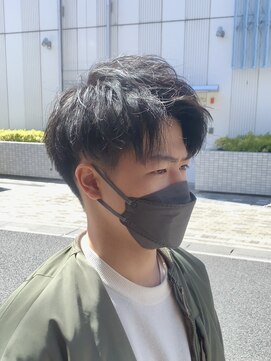 オーガニック アトリエ 大宮(organic+atelier) 10代20代オススメ夏にぴったりメンズ束感ショート