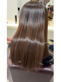 髪質改善ストレート