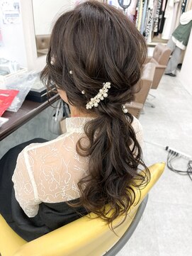 セットサロン ベル(Belle) ポニーテール