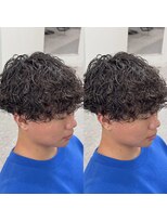 ブライト(BRIGHT)&nbsp;マッシュプードルパーマ静岡メンズ