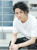 メンズ おしゃれな大人のメンズパーマ 波巻きパーマ