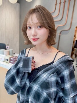 ロンド エスポワール 錦糸町(Lond espoir) ☆ ミニウルフレイヤーカット顔周り前髪韓国ショートボブ2