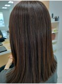 驚きの手触りとまとまりの酸性ストレート