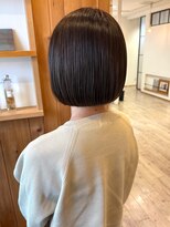 ラソヘアー(Laso hair)&nbsp;お手入れがしやすい切りっぱなしボブ◎