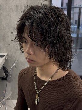 ネクスト 渋谷(NEXT) スペインカール/スパイキーショート/ブルーブラック/渋谷