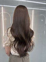 ボタン ハカタ(VOTAN hakata)&nbsp;市野瀬裕奈/博多韓国ヘア/マロンブラウン/レイヤーカット/暗め