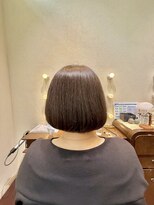 エルサフィロ ヨドヤバシ(el zafiro yodoyabashi)&nbsp;【el zafiro yodoyabashi】ミニボブグレージュスタイル