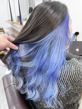 ランプ(Lamp) 白髪ぼかしにも◎バレイヤージュカラー ビフォアー&アフター