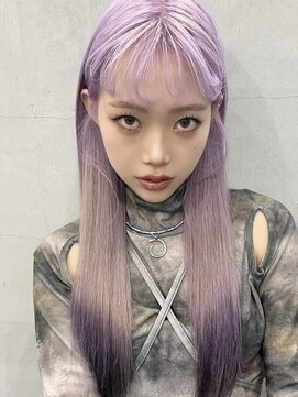 ラキング ギンザ トウキョウ(LAKING GINZA) くびれヘア/アプリコットオレンジ/夏/ハイライトカラー[銀座駅]