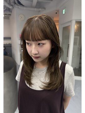 カシェル トウキョウ(Cashel Tokyo) 【sota】顔まわりレイヤー/ブリーチなしのくすみベージュ