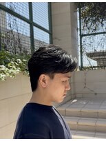 スタイル 成城学園前(STYLE) メンズ フェザーショート 毛流れパーマ