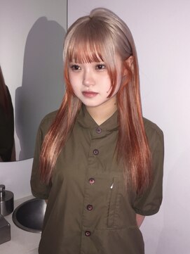 キオクエコ(KIOX eko) ハイトーン/デザインカラー/レイヤーカット/ハッシュカット