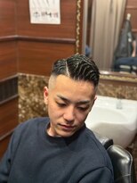 ヒロギンザ 仙台名掛丁店(HIRO GINZA)&nbsp;仙台　サイドパート　フェード　バーバー