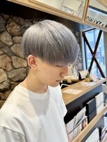 アトラクト バイ ラック 津田沼(Attract by LUCK)&nbsp;シルバーアッシュ/津田沼／メンズ/ブリーチ/ケアブリーチ