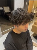 スパイラルパーマ